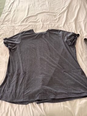 Adaptive blue Snap Back T Shirt XXL Post Surgery Recovery